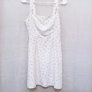 Nordstrom BP Ivory Micro Ditsy Dress